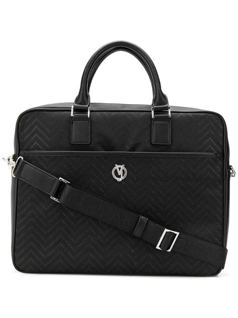 versace jeans chevron monogram briefcase|Versace Jeans.